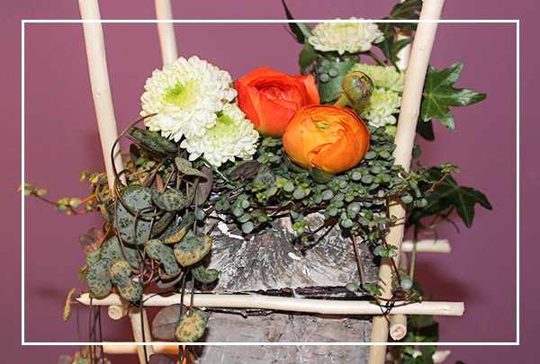 Centros de flor natural