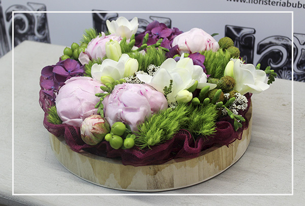 Centros de flor natural